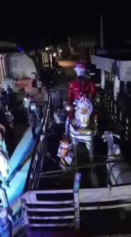 भदेसर: सोनियाणा में तेजाजी महाराज की मूर्ति स्थापना की तैयारियां, खरनाल से मूर्तियां पहुंचने पर ग्रामीणों ने किया भव्य स्वागत