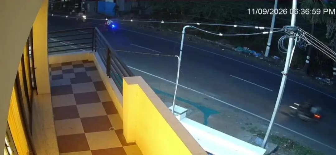 ராசிபுரம்: ராசிபுரம் அருகே கோர விபத்து: சிசிடிவி காட்சிகள் வெளியீடு