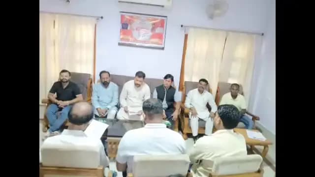 बैकुंठपुर: भाजपा जिला कोरिया ने सेवा संकल्प अभियान को लेकर की प्रेस वार्ता