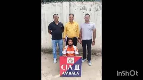 अम्बाला: अम्बाला पुलिस ने 90.10 ग्राम हेरोइन के साथ बाइक सवार नशा तस्कर को किया गिरफ्तार, पुलिस रिमांड पर लिया