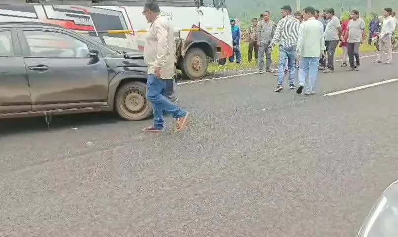 बजाग: मोहतरा गांव के पास कार-मोटरसाइकिल टक्कर, एक की मौत, एक घायल; गाड़ासरई पुलिस कर रही जांच