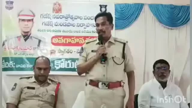 కోరుట్ల: వినాయక నవరాత్రి ఉత్సవాలను శాంతియుతంగా జరుపుకోవాలి : మెట్పల్లి డి ఎస్పీ రాములు