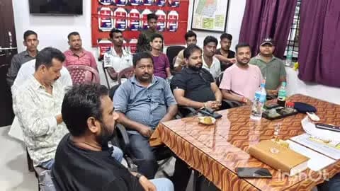 हिरणपुर: गणेश पूजा को लेकर हिरणपुर थाना परिसर में शांति समिति के साथ बैठक आयोजित