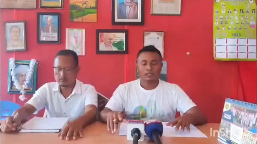 ধেমাজি: চিমেন চাপৰিত ABSU আৰু
UBPO ধেমাজী জিলা সমিতিৰ সাংবাদ মেল