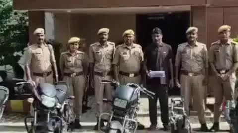 अकबरपुर: अकबरपुर थाना पुलिस ने मोटरसाइकिल चोरी करने वाले एक अभियुक्त को किया गिरफ्तार