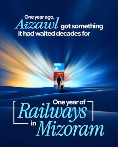 #1YearOfMizoramConnectivity