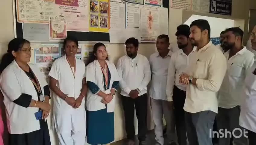 ನಂಜನಗೂಡು: ಬೆಳ್ಳಂಬೆಳಗ್ಗೆ ಸರ್ಕಾರಿ ಆಸ್ಪತ್ರೆಗೆ ಧೀಡಿರ್ ಭೇಟಿ ನೀಡಿದ ಶಾಸಕ ದರ್ಶನ್ ಧ್ರುವನಾರಾಯಣ್