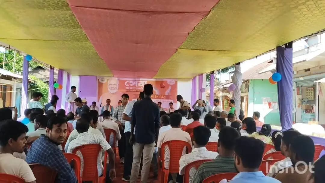 কুমারঘাট: ফটিকরায় মন্ডল যুব মোর্চার উদ্যোগে সভা, মন্ত্রী সুধাংশু দাস উপস্থিত