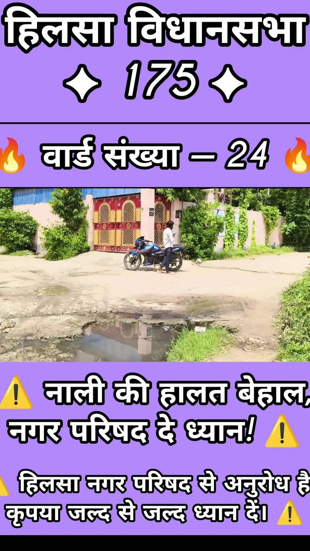 हिलसा विधानसभा क्षेत्र (संख्या 175) से वर्तमान विधायक कृष्ण मुरारी शरण उर्फ प्रेम मुखिया जी या हिलसा नगर परिषद के वर्तम