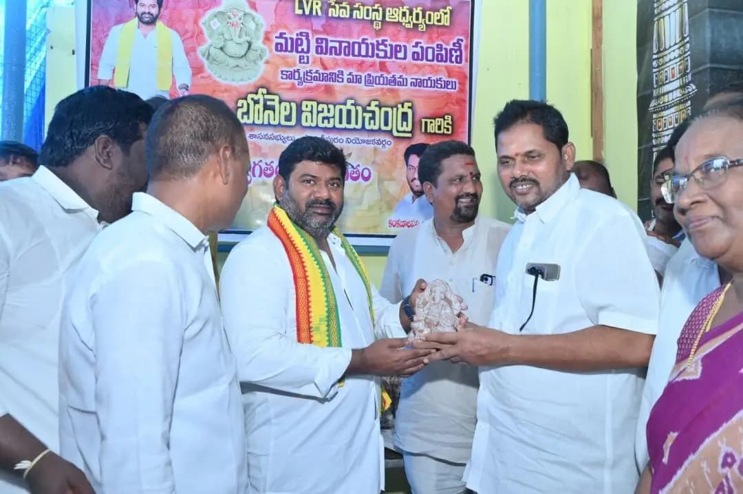 పార్వతీపురం: మట్టి విగ్రహాలనే పూజించండి: ఎమ్మెల్యే బోనెల విజయచంద్ర పిలుపు