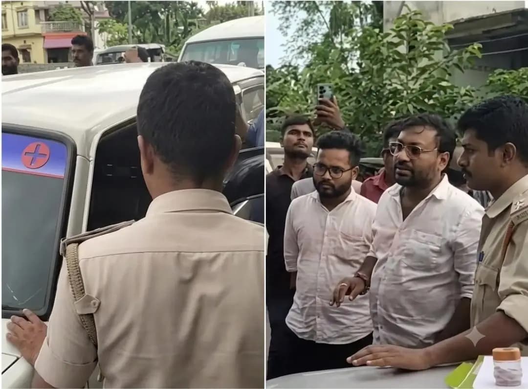 ময়নাগুড়ি: ইন্দিরা মোড়ে মারুতি ভ্যানে গাঁজা পাচার চেষ্টায় ২ জন গ্রেফতার, বড় পরিমাণ গাঁজা উদ্ধার