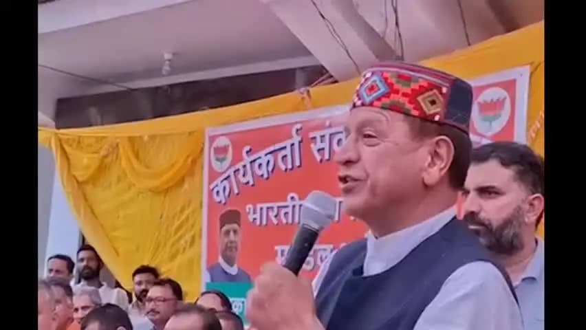 सरकाघाट: पहली जीत, पुराना साथी और अटूट भरोसा: भाजपा प्रदेशाध्यक्ष डॉ. बिंदल ने महेंद्र सिंह के कसीदों की तारीफ की