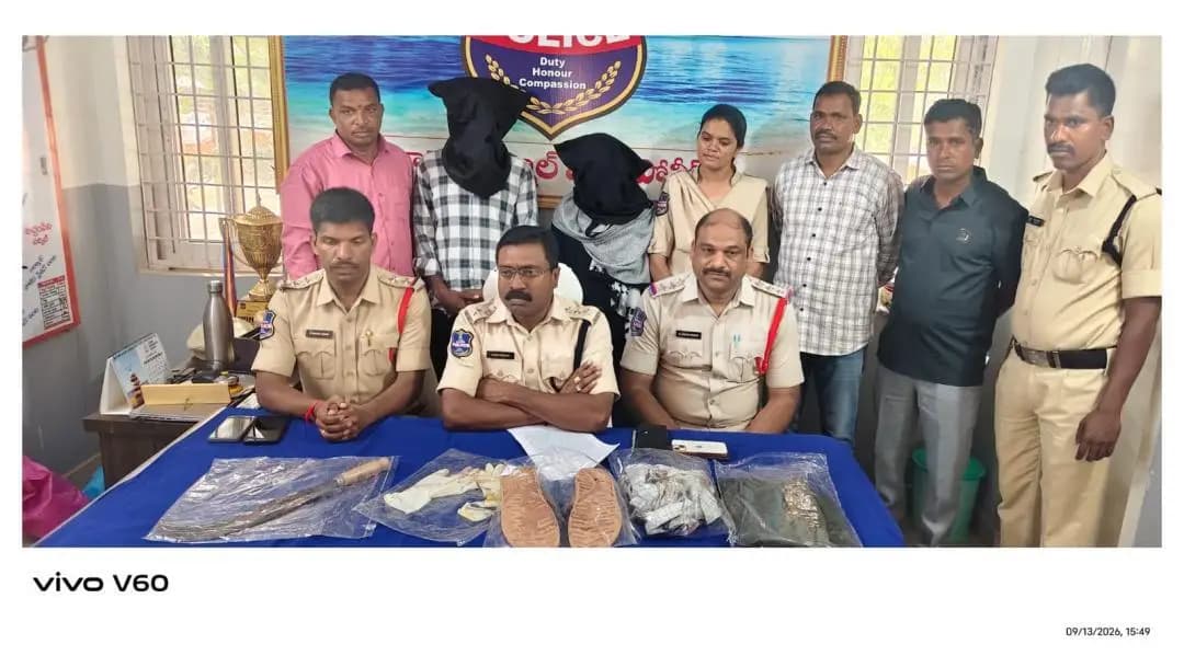 నాగర్ కర్నూల్: నాగర్ కర్నూల్లో దారుణ హత్య: భార్యతో కలిసి భర్తను చంపిన ప్రియుడు!