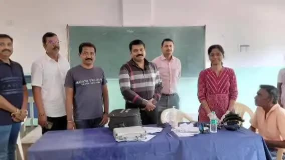 ಕೊಳ್ಳೇಗಾಲ: ಪಟ್ಟಣದಲ್ಲಿ ನಡೆದ 54ನೇ ತಿಂಗಳ ಕಣ್ಣಿನ ತಪಾಸಣಾ ಶಿಬಿರ ಯಶಸ್ವಿ