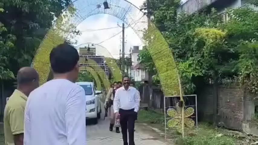 তিনিচুকীয়া: বৰদলৈ নগৰত গণেশ পূজাত ভাষাৰ ওজা হেমচন্দ্ৰ বৰুৱা সোঁৱৰণীত গছপুলি ৰোপণ বিধায়ক সঞ্জয় কিষাণৰ