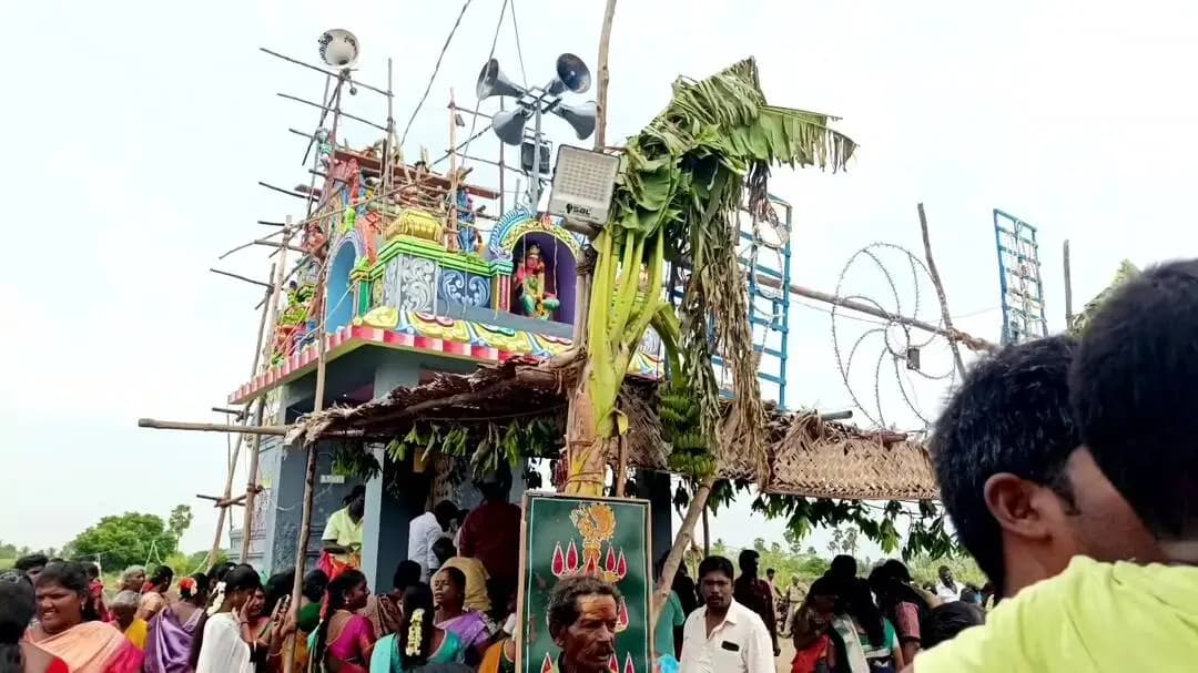 தலைவாசல்: தலைவாசல் பகடப்பாடி: அருள்மிகு ஸ்ரீ மட்டியாயி அம்மன் கோயில் மகா கும்பாபிஷேகம்