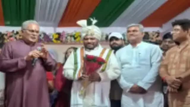 मुंगेली: मंत्री खुशवंत साहेब के बड़े भाई ढाल दास ने कांग्रेस में शामिल होकर मुंगेली से चुनाव लड़ने की जताई इच्छा