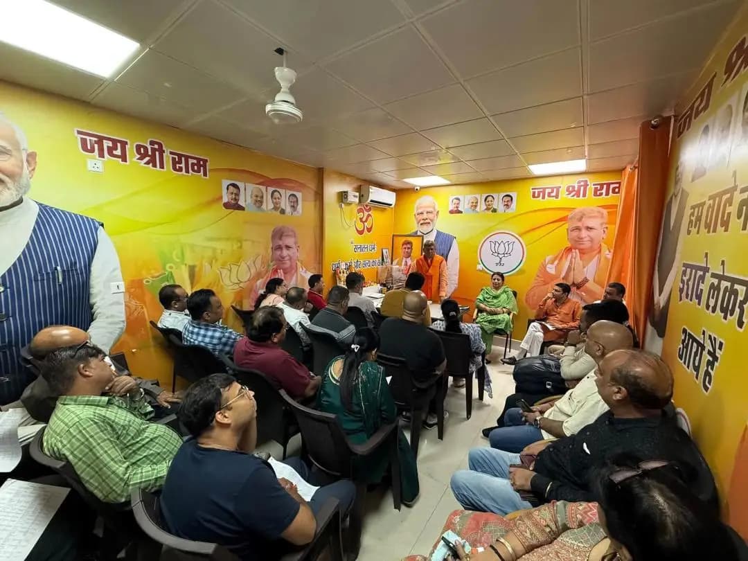 रोहिणी: DUSU 2026 चुनाव को लेकर करनैल सिंह ज्योति की बैठक