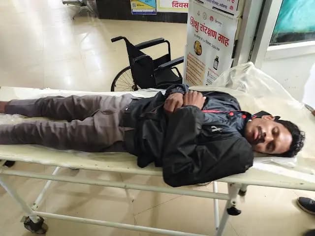 मैनपुर: गरियาบंद में दो बाइक हादसे, एक गंभीर घायल