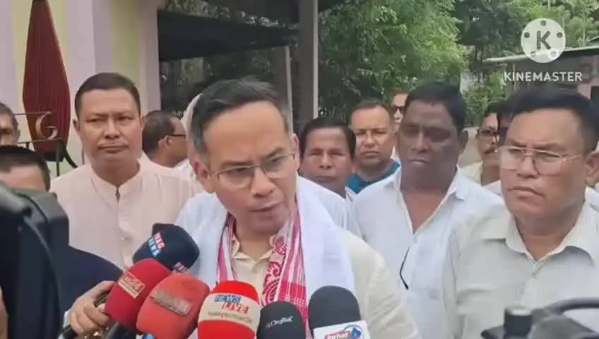 পশ্চিম যোৰহাট: আজি নগাঁও উপ নিৰ্বাচনৰ কংগ্ৰেছৰ প্ৰাৰ্থী ঘোষণাৰ সম্ভাৱনা যোৰহাটত মন্তব্য গৌৰৱ গগৈ