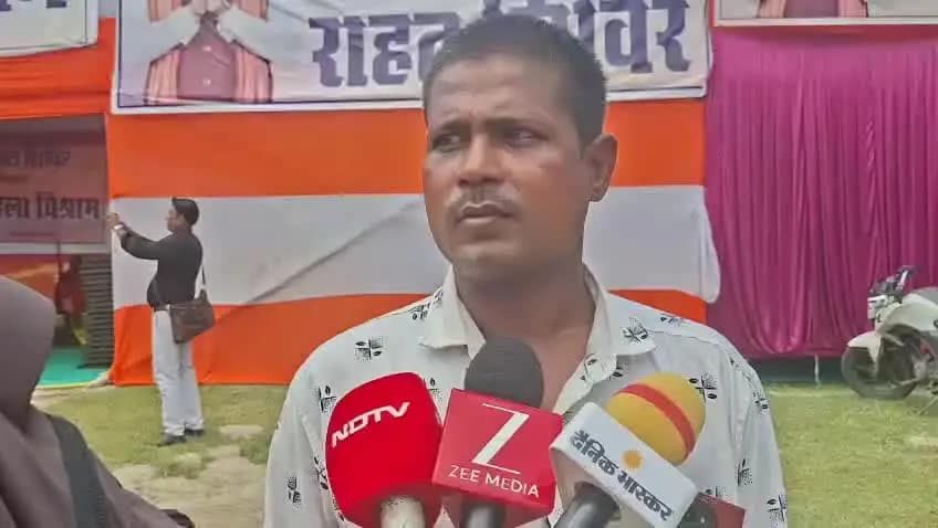 मुंगेर: मुंगेर में बाढ़ पीड़ितों के लिए अस्थायी आशियाना, बच्चों के दूध से पशुओं के इलाज तक की व्यवस्था