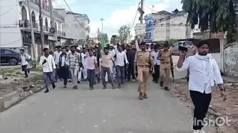 भिनगा: AIMIM हाजी दद्दन समेत 7 पर नामजद, 50-60 अज्ञात पर मामला दर्ज, बिना अनुमति जुलूस निकालने का मामला