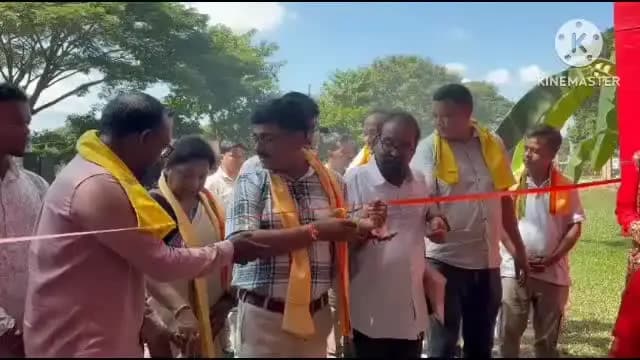 তেলিয়ামুড়া: তেলিয়ামুড়া ইউথ এসোসিয়েশনের উদ্যোগে টাউন হল প্রাঙ্গনে গণেশ পূজা ও মেলার উদ্বোধন করে তেঃমুড়া পুর পরিষদের চেয়ারম্যান