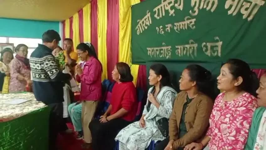 দার্জিলিং-পালবাজার: দারি গাঁও প্রশাখায় গঠিত হল গোরামুমোর নতুন শাখা কমিটি