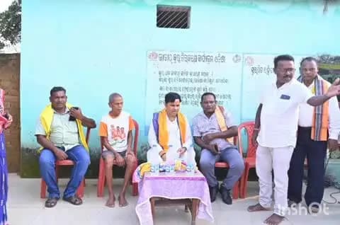 ଝାରସୁଗୁଡା: ଚାମରପଡ଼ାର ଗଣେଶ ପୂଜାରେ ସାମିଲ ହେଲେ ବିଧାୟକ ଟଙ୍କଧର ତ୍ରିପାଠୀ