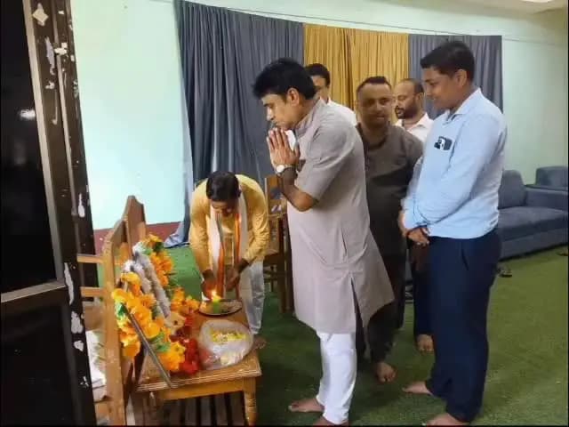 কাঞ্চনপুর: ভারতীয় জনতা পার্টি কদমতলা-কুর্তি মন্ডলের উদ্যোগ কদমতলা চন্দ্রকলা টাউন হলে জেলা নেতৃত্বগণের উপস্থিতিতে এক সাংগঠনিক বৈঠক