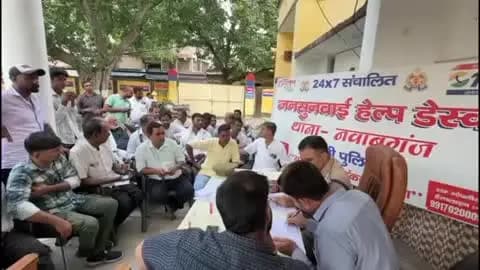 नवाबगंज: नवाबगंज थाने में खड़े 36 वाहनों की नीलामी, 1.58 लाख में हुई डील