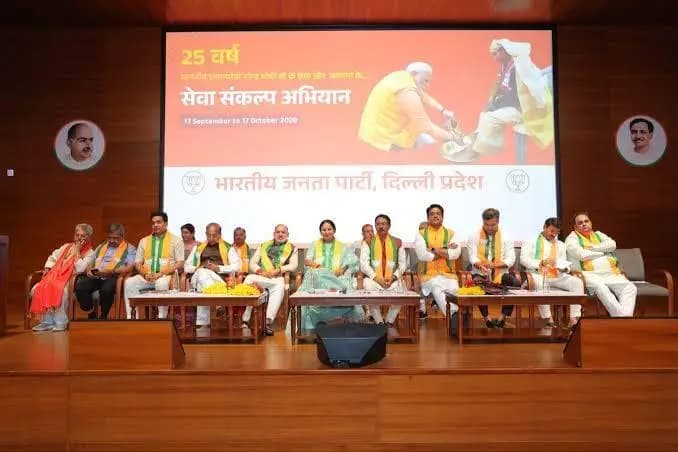 कालकाजी: दिल्ली में 17 सितंबर से शुरू होगा एक माह का सेवा संकल्प अभियान