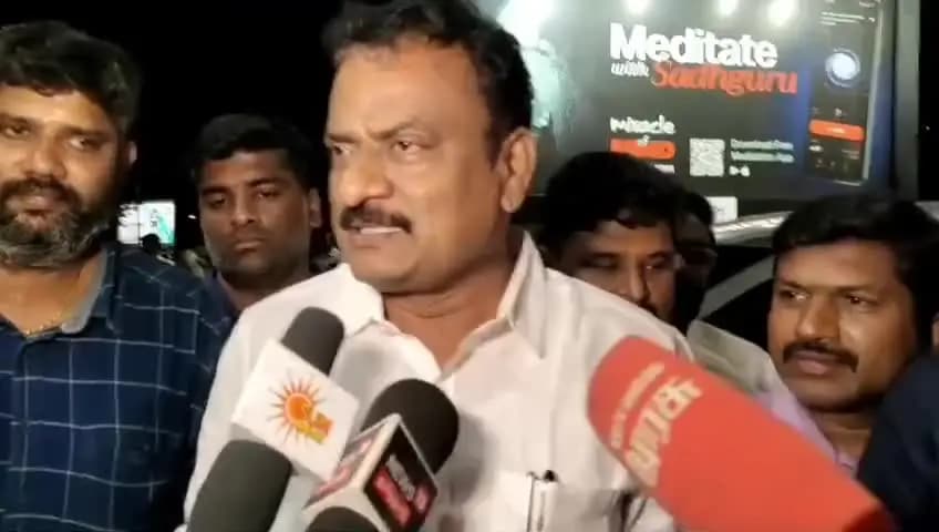 கோவை தெற்கு: “பிக் பாஸ் முடிந்து வெளியே வரட்டும்… அப்புறம் முடிவு செய்வோம்!” – விஜய் சேதுபதிக்கு சூலூர் MLA சுகுமார் எச்சரிக்கை!