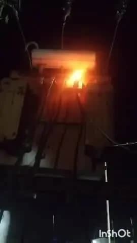 माकड़ोन: गणेश उत्सव के दौरान स्टेशन रोड पर पूर्व विधायक के निवास के पास ट्रांसफार्मर में लगी आग