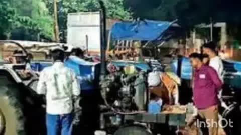 भैरूंदा: अवैध रेत परिवहन करते हुए 7 ट्रैक्टर-ट्रॉली जब्त