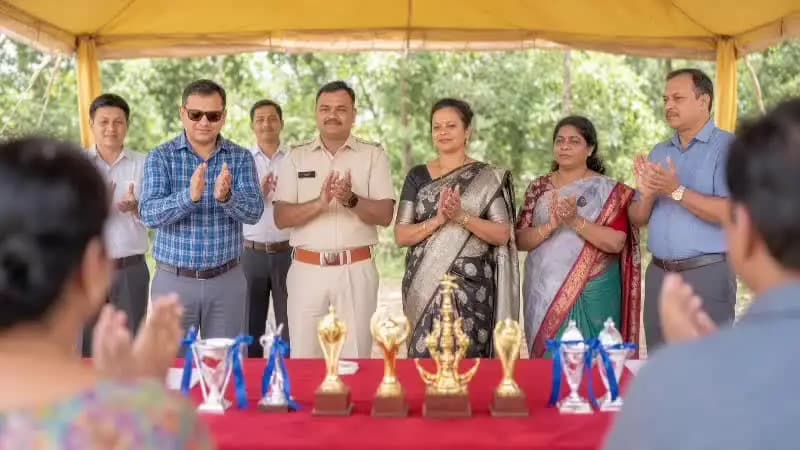 राजमहल: उधवा में खेलो झारखंड-2026 का शुभारंभ, विद्यार्थियों ने दिखाया जोश