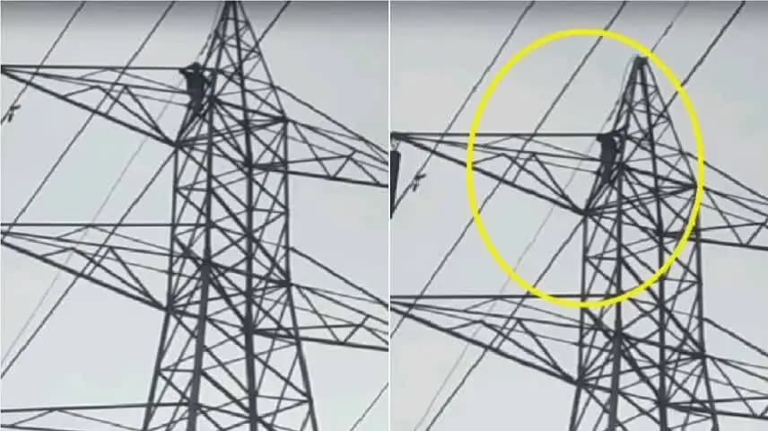 नीमच नगर: चौथखेड़ा में हाईटेंशन लाइन के विरोध में ग्रामीणों ने किया प्रदर्शन