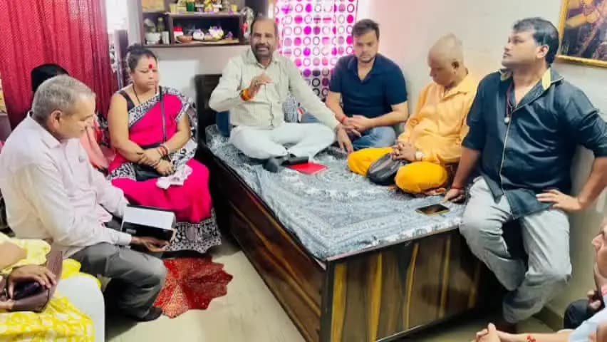 पूर्व भाजपा सांसद रमेश बिधूड़ी ने PM नरेंद्र मोदी के जन्मदिवस पर सेवा दिवस को लेकर बैठक की