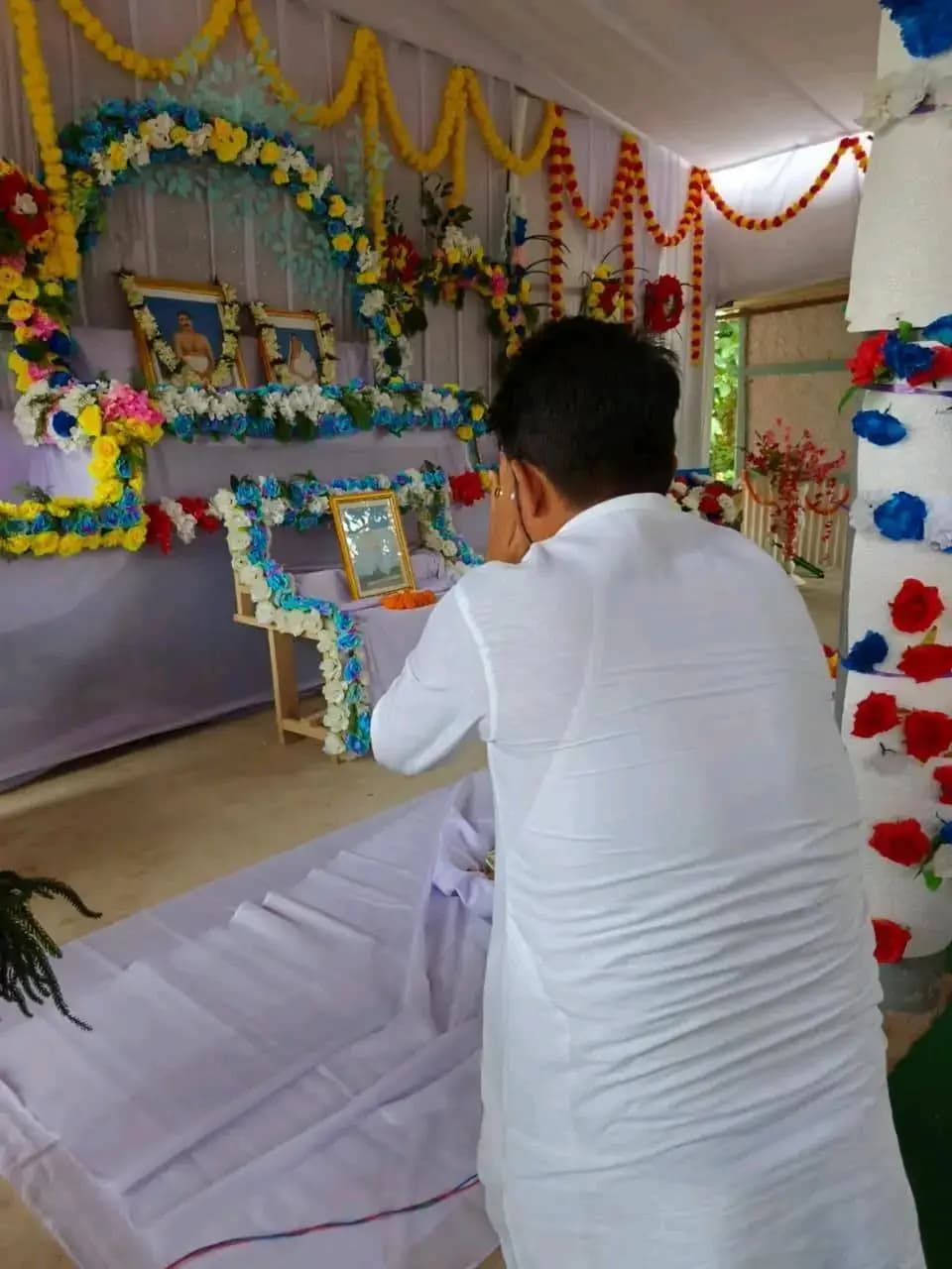 তেলিয়ামুড়া: কল্যাণপুর সৎসঙ্গ আশ্রমের উৎসবে বিধায়ক পিনাকি দাস চৌধুরীর উপস্থিতি