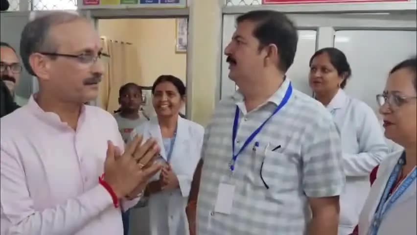 ऊना: एंटी-चिट्टा वॉकाथॉन में बीमार हुए बच्चों से मिले विधायक सत्ती, आयोजन के समय पर उठाए सवाल