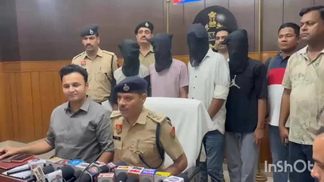 पानीपत: पानीपत पुलिस ने एनएफएल नाका के पास कार सवार से 3.80 लाख रुपये चुराने वाले 4 आरोपी किए गिरफ्तार
