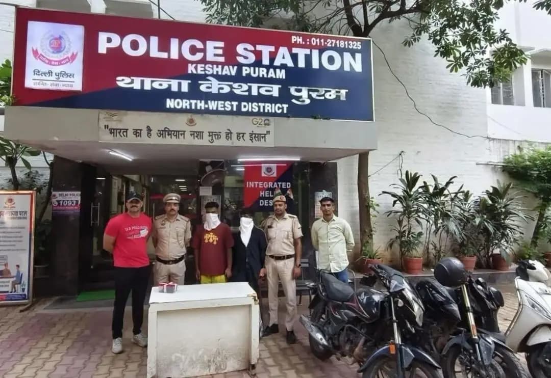 रोहिणी: केशव पुरम में पुलिसकर्मी पर हमला, दो अपराधी गिरफ्तार