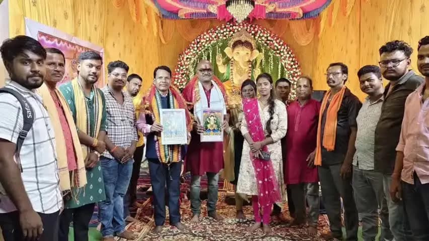 ବାରିପଦା ସଦର: ବାରିପଦା ସହରର ଅମ୍ବିକା ମନ୍ଦିର ନିକଟରେ ଆମ ଖୋଟି ପିଲା ଗଣେଶ ପୂଜା କମିଟି ପକ୍ଷରୁ ଭଜନ ସନ୍ଧ୍ୟା କାର୍ଯ୍ୟକ୍ରମ ଅନୁଷ୍ଠିତ