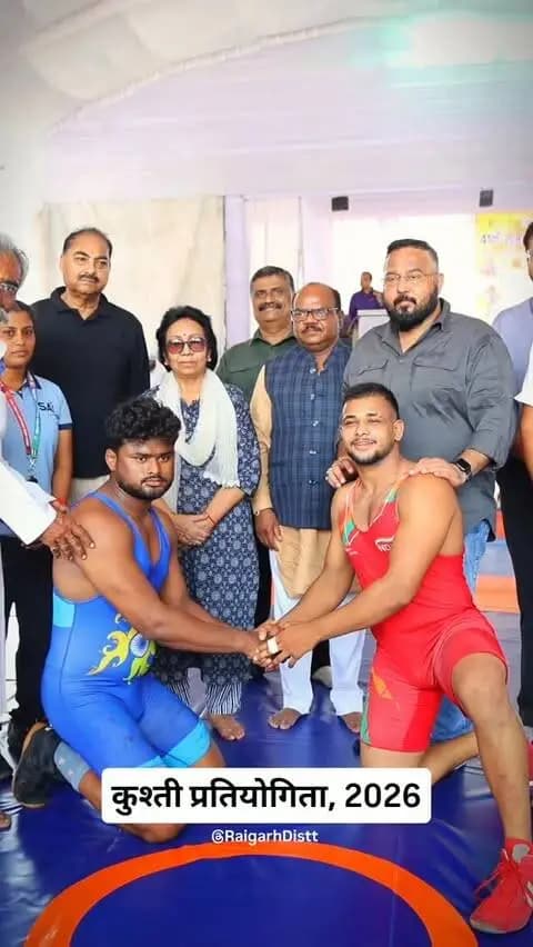41वाँ चक्रधर समारोह ✨
कुश्ती प्रतियोगिता, 2026
#raigarh #chakradharsamarohraigarh #kusti #41chakradharsamaroh