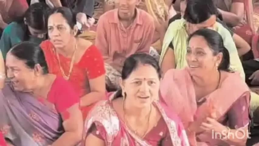 सागवाड़ा: कान्हड़दास धाम में सत्संग, झूठ से अशांति और भय पैदा होता है