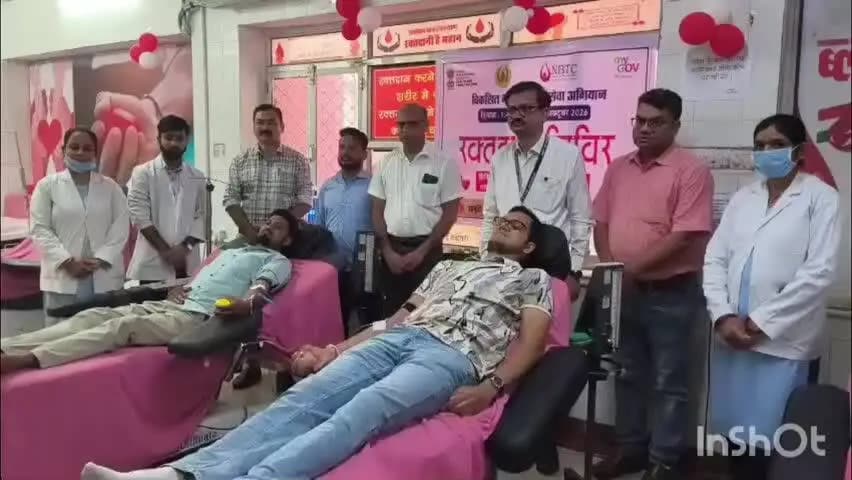 डूंगरपुर: डूंगरपुर में जन सेवा अभियान के तहत रक्तदान शिविर में 101 यूनिट रक्त संग्रहित