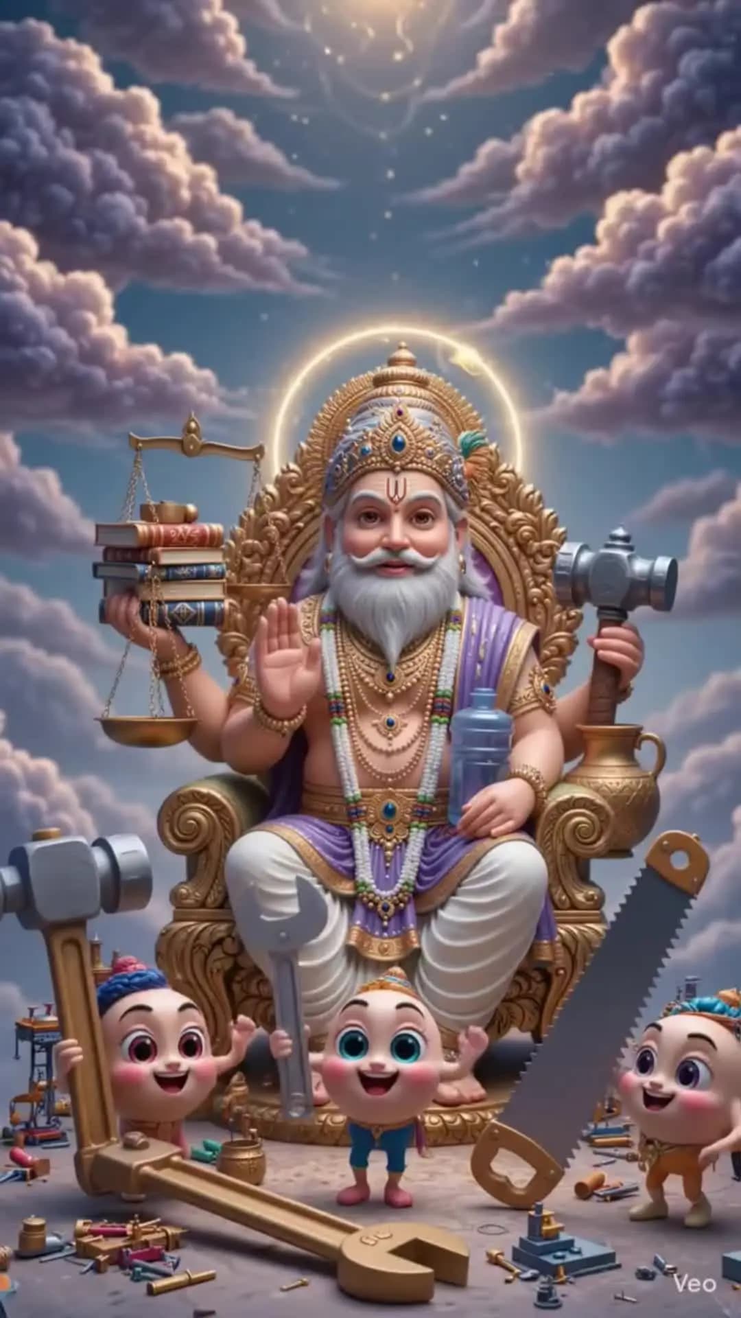 Dhakjari mai viswakarma pooja ka dhoom