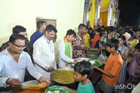 ଝାରସୁଗୁଡା: ବିଜୁନଗର ଗଣେଶ ପୂଜାରେ ସାମିଲ ହେଲେ ବିଧାୟକ, ସମସ୍ତଙ୍କ ମଙ୍ଗଳ କାମନାa
