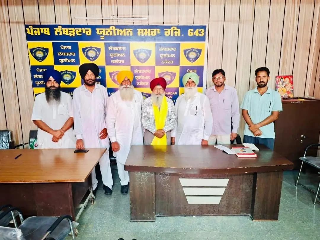 ਨਕੋਦਰ: ਬੂਟਾ ਸਿੰਘ ਨੂੰ ਪਿੰਡ ਪੰਡੋਰੀ ਖਾਸ ਦਾ ਨਵਾਂ ਨੰਬਰਦਾਰ ਨਿਯੁਕਤ ਕੀਤਾ ਗਿਆ