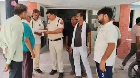 लोहारू: लोहारू में ड्यूटी से लौटते समय कैंटर की टक्कर से मार्केट कमेटी कर्मचारी की मौत
